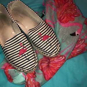 Flamingo espadrilles